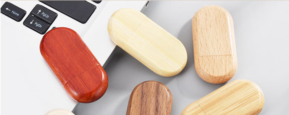 Wooden USB Flash Drive Custom Logo 4GB-64GB